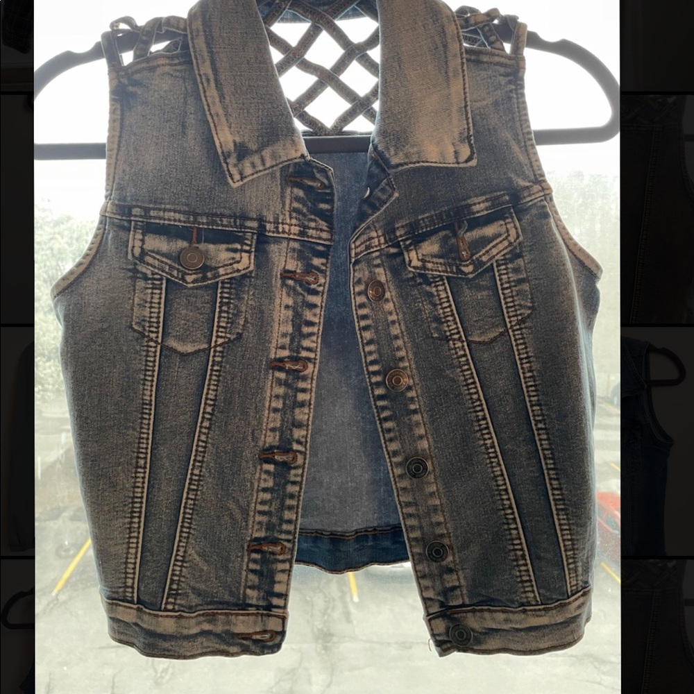 Denim Jean Vest
